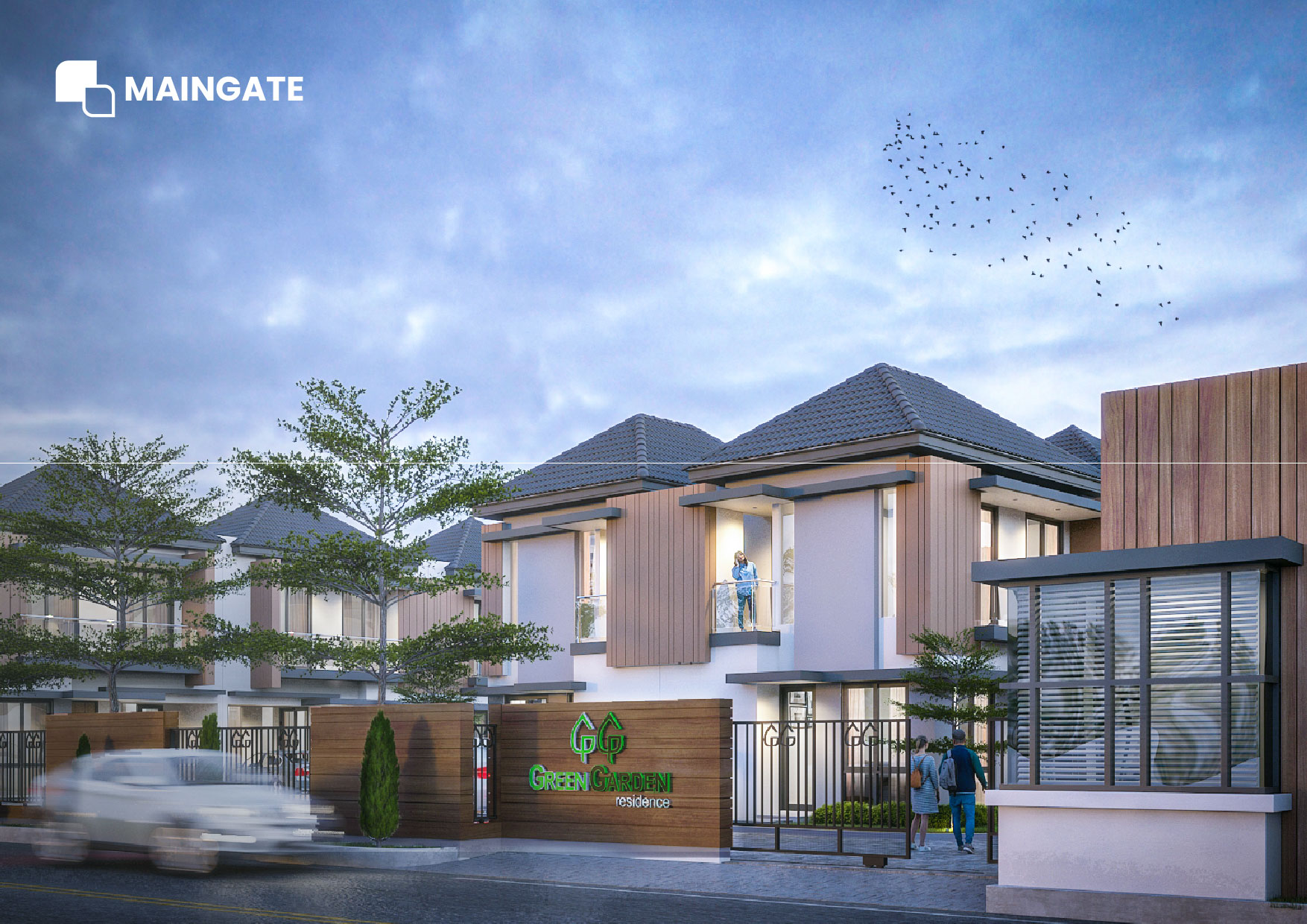green garden sawangan