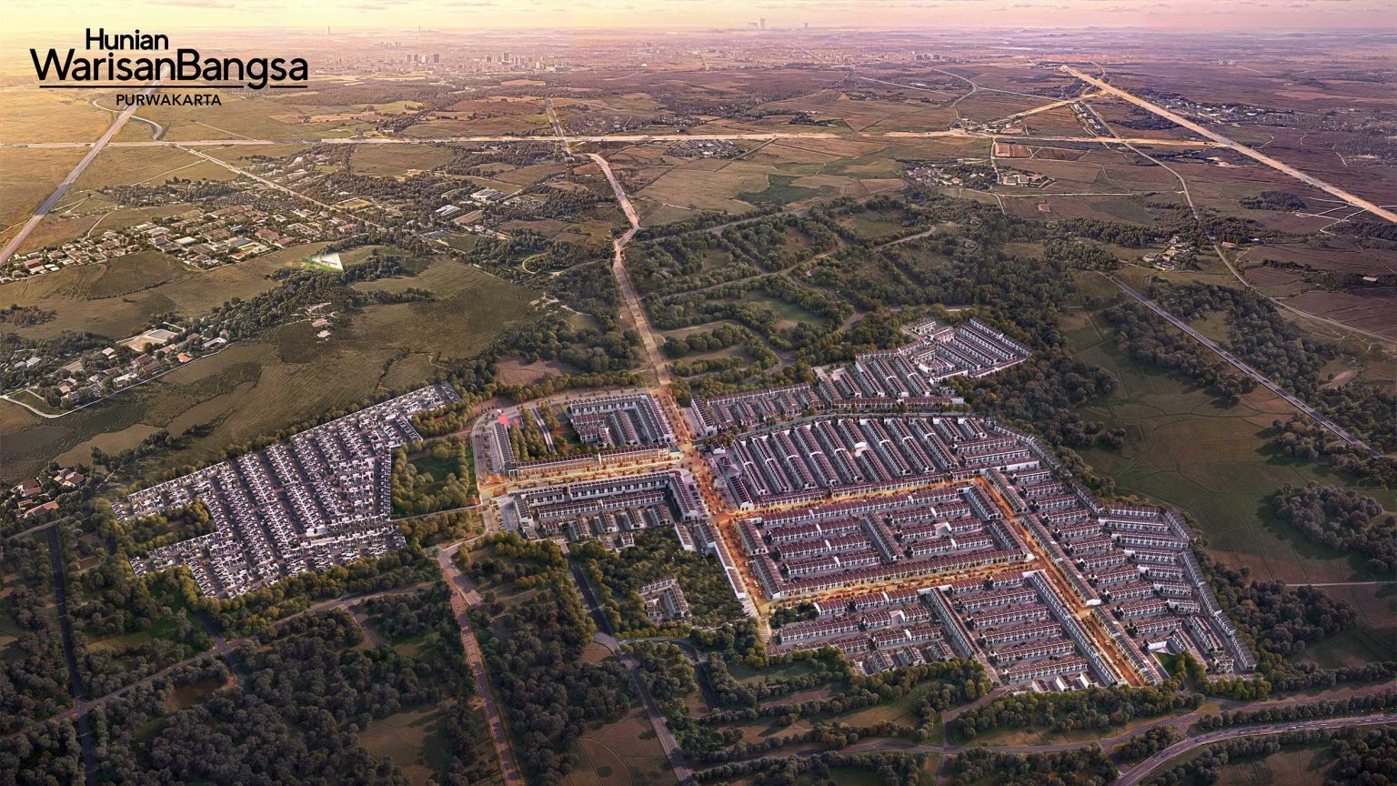 hunian warisan bangsa - siteplan